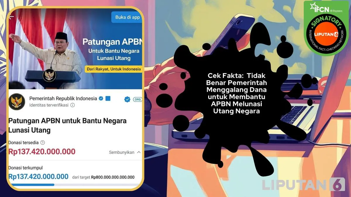 Kemenkeu Bantah Klaim Penggalangan Dana untuk Bantu APBN Lunasi Utang di Kitabisa