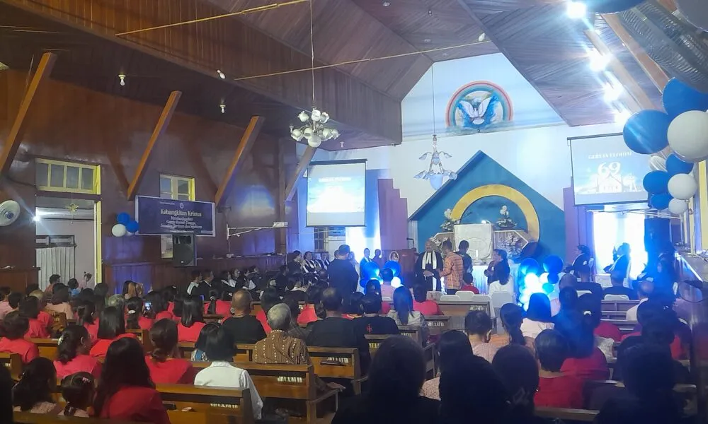 GPM Jemaat Elohim Latta Rayakan HUT ke-69 dan Luncurkan Aplikasi Mobile serta Website Pelayanan