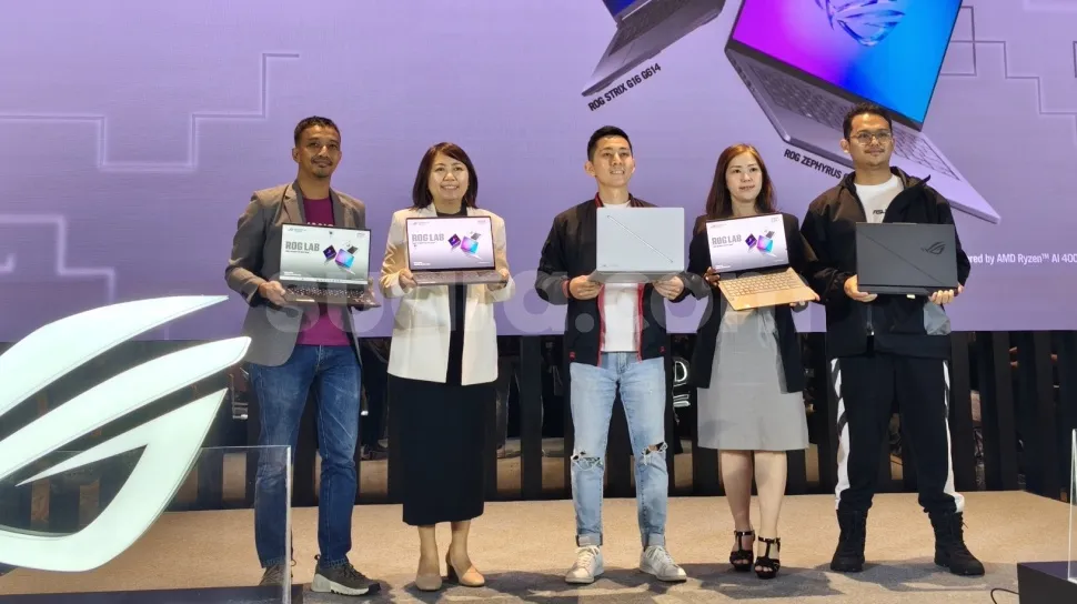 ASUS ROG Luncurkan Zephyrus G14, Strix G16, dan TUF Gaming A14 di Indonesia Berbasis AMD Ryzen AI