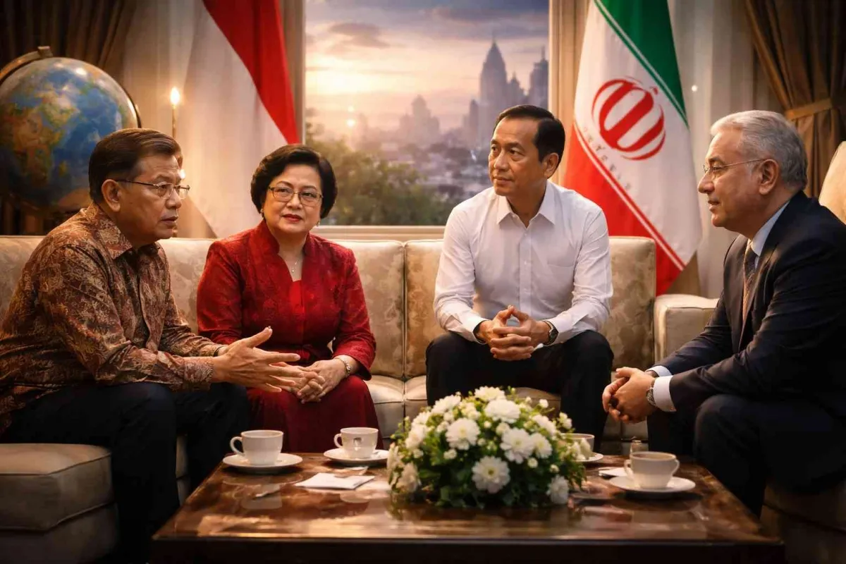 Diplomasi Senyap Iran di Indonesia: Pertemuan dengan JK, Megawati, dan Jokowi di Tengah Ketegangan Global