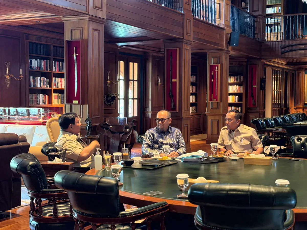 Prabowo Bertemu Kepala PPATK di Hambalang, Bahas Evaluasi Transaksi dan Pengawasan Aliran Dana