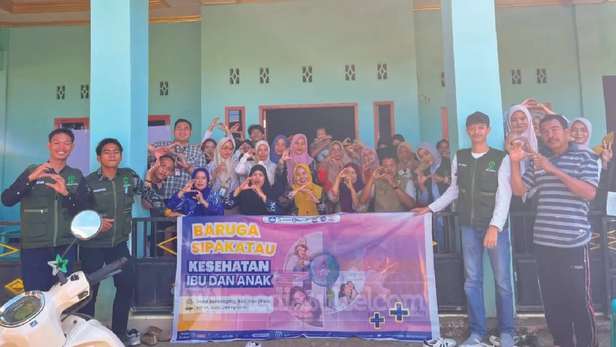PPK Ormawa FIKK UNM Beri Edukasi Pola Asuh dan Gizi Seimbang untuk Cegah Stunting di Beroanging, Jeneponto