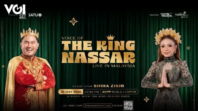 King Nassar Jadwalkan Konser Tunggal di Kuala Lumpur pada 31 Juli 2026