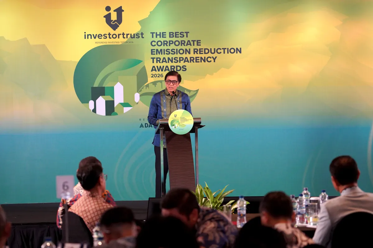 Investortrust Beri Penghargaan Transparansi Pengelolaan Emisi Karbon 2026 kepada 104 Perusahaan