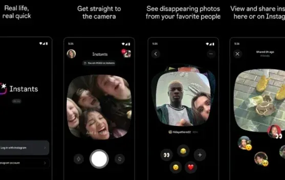 Meta Perkenalkan Instants, Aplikasi Berbagi Foto Sementara yang Menantang Snapchat