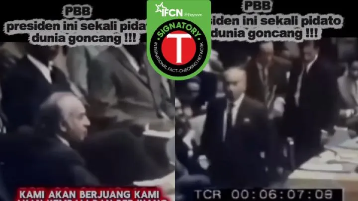 Video Bhutto Merobek Kertas di PBB 1971 Bukan Soal Larangan Senjata Nuklir