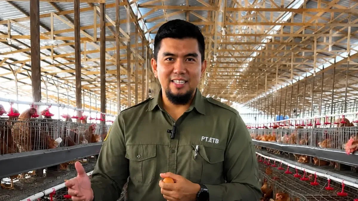 Berawal dari Limbah Kepala Udang, Bambang Saputro Bangun Ekosistem Peternakan Telur Berbasis Kemitraan
