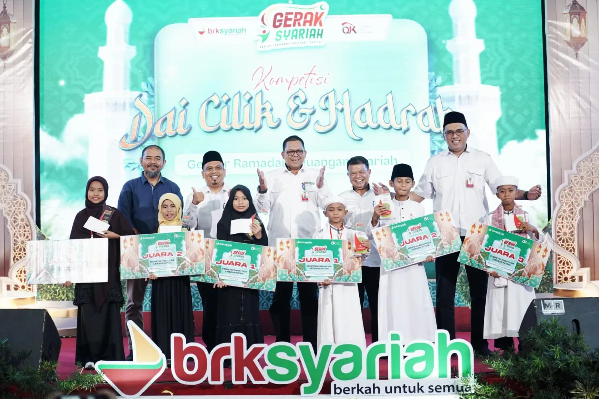 BRK Syariah dan OJK Kepri Gelar Gebyar Ramadan Keuangan Syariah, Hadirkan Kompetisi Dai Cilik