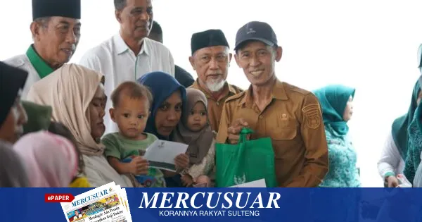 Pemkot Palu, TP PKK, dan Baznas Salurkan Paket Gizi Tahap Pertama untuk Cegah Stunting