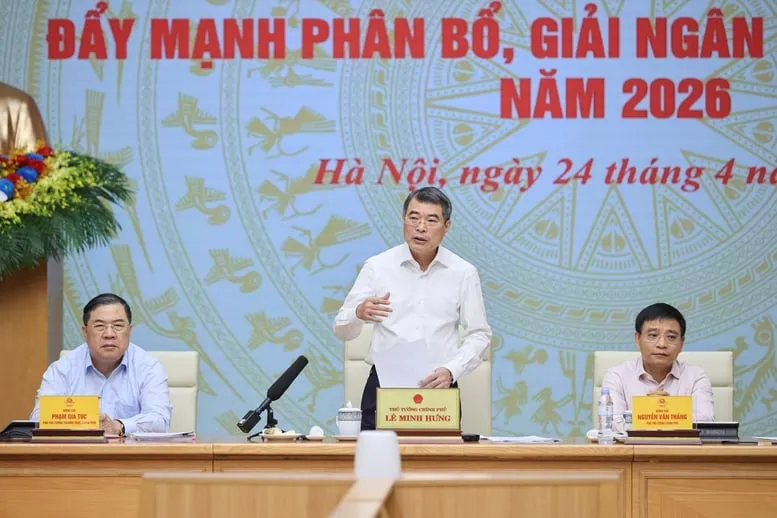 PM Le Minh Hung: Investasi Publik Harus Jadi Penggerak Investasi dan Pertumbuhan Ekonomi