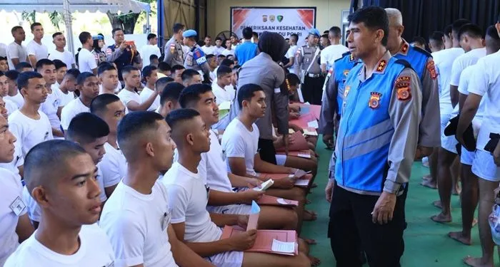Kapolda Aceh Tinjau Pemeriksaan Kesehatan Calon Bintara Polri 2026, Tekankan Seleksi Transparan
