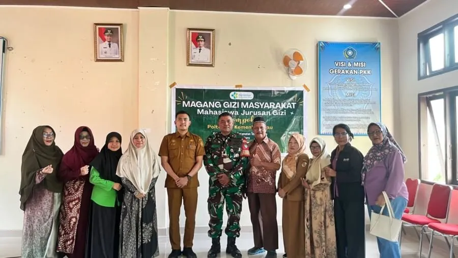 MMK di Rejosari Bahas Magang Mahasiswi Gizi Poltekkes Riau untuk Edukasi Gizi dan Pencegahan Stunting