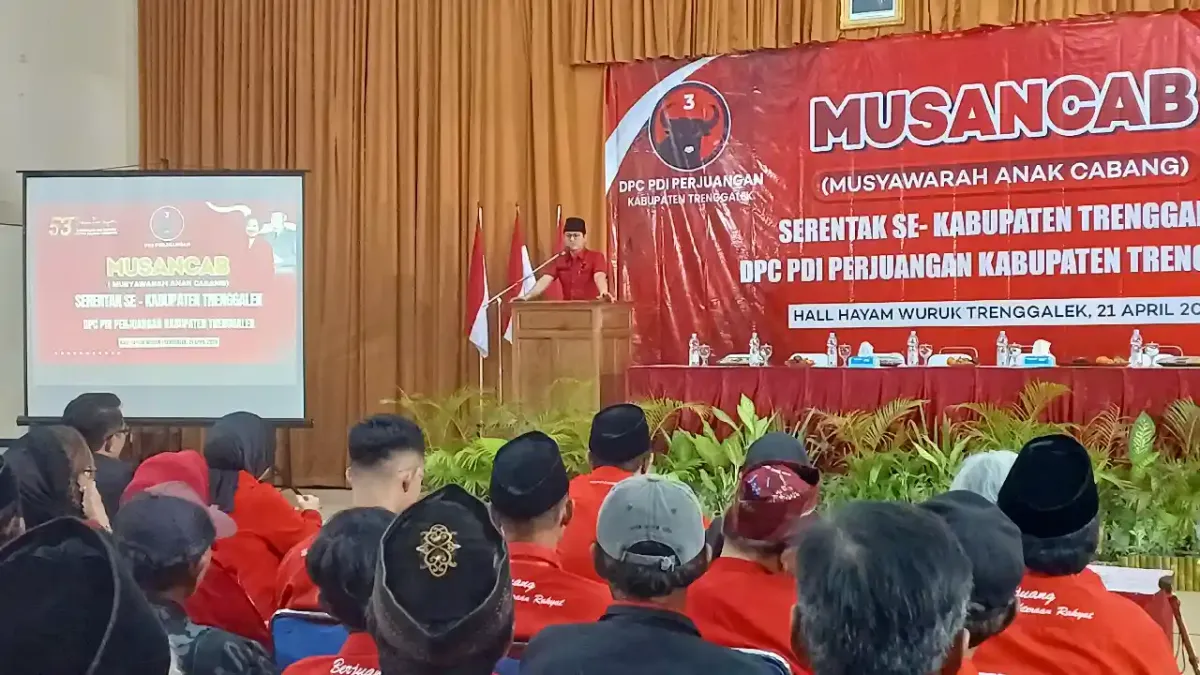 PDIP Trenggalek Gelar Musancab Serentak di 14 Kecamatan, Tekankan Kader Muda dan Keterwakilan Perempuan