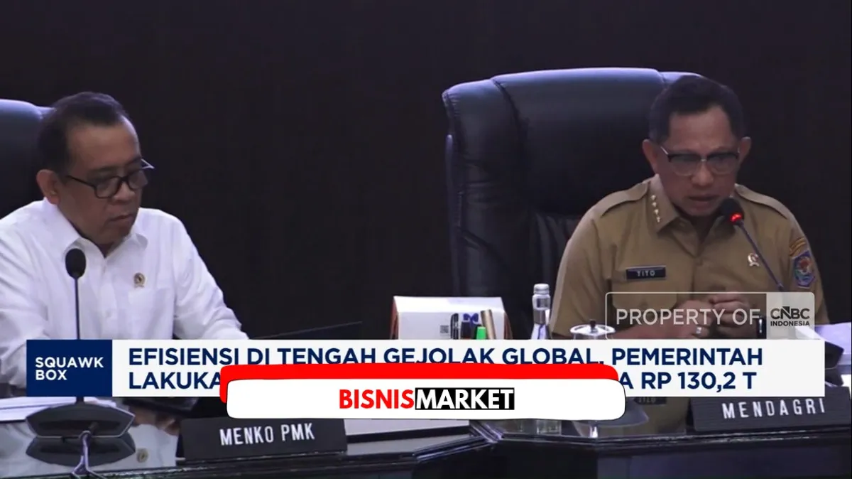 Pemerintah Realokasikan Anggaran Rp130,2 Triliun untuk Jaga Stabilitas di Tengah Ketidakpastian Global
