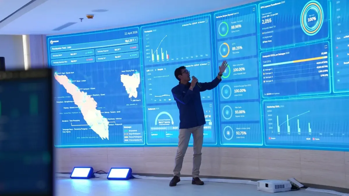 Hutama Karya Luncurkan Aplikasi Mozy dan Perbarui Command Center untuk Pemantauan Tol Real-Time