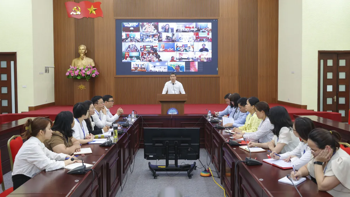 Konferensi Bahas Implementasi Resolusi Kongres Partai ke-14 untuk Penguatan Diplomasi Rakyat Vietnam
