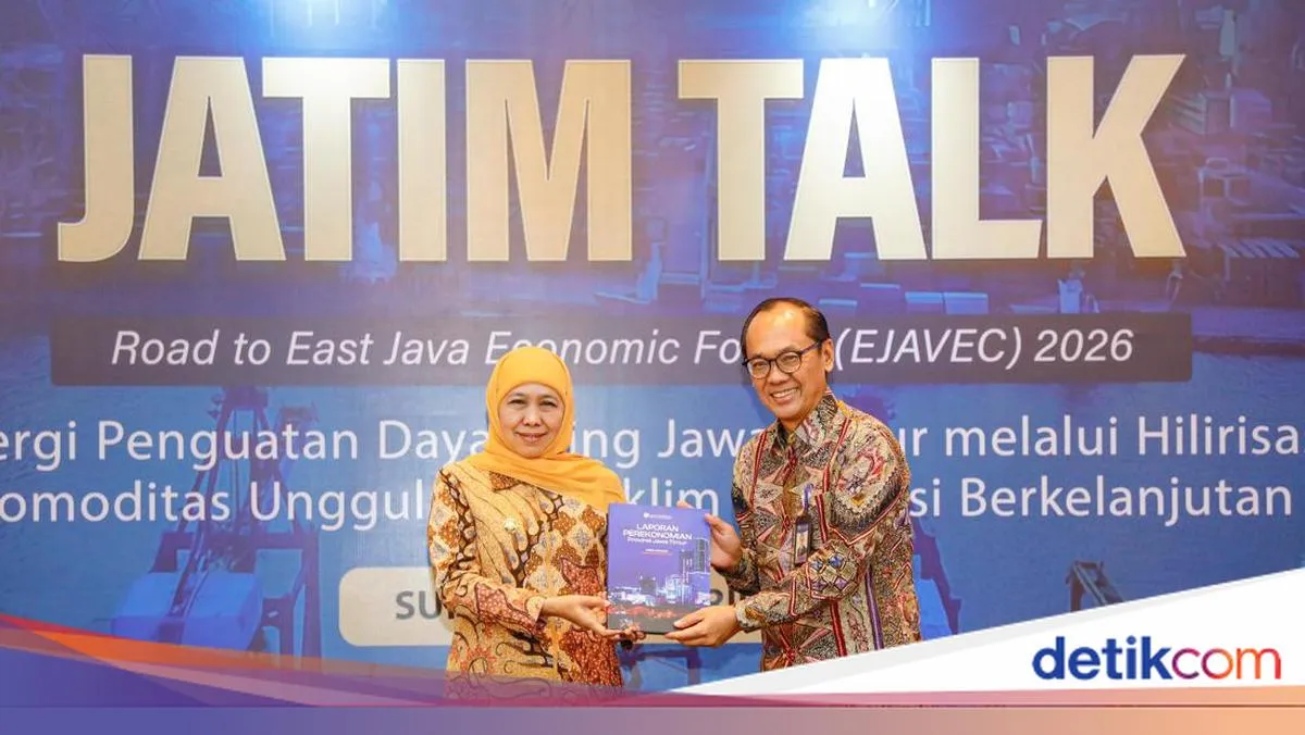 Khofifah Soroti Geopolitik Global dan Penguatan Daya Saing Jatim di Forum Jatim Talk BI