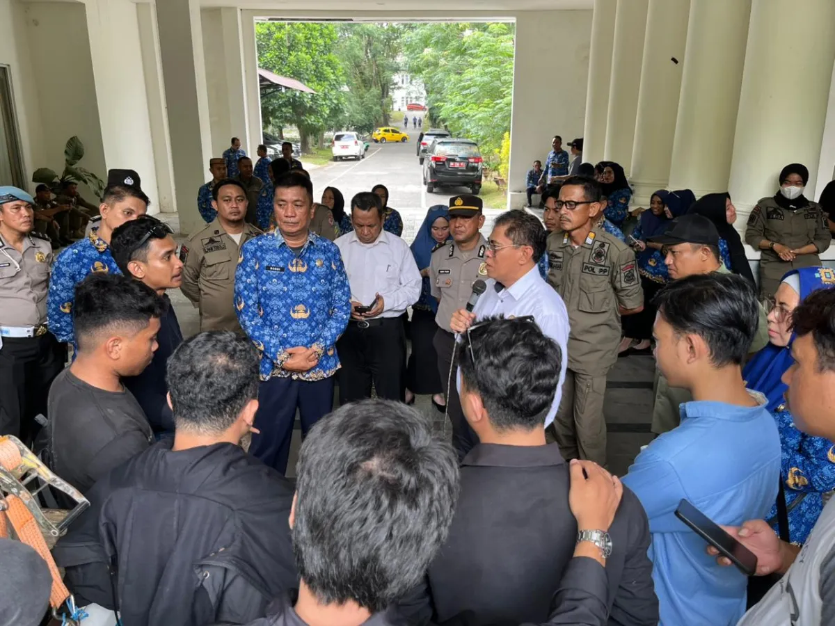 Aksi di Kantor Bupati Bone Bolango Soroti Dugaan Pelanggaran RTRW dan Aktivitas Hiburan Malam