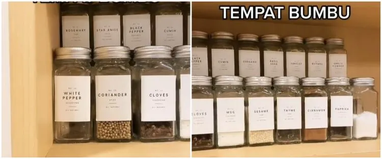 Chef Nausa Bagikan Trik Memilih Wadah Bumbu Dapur agar Rapi dan Mudah Dipakai
