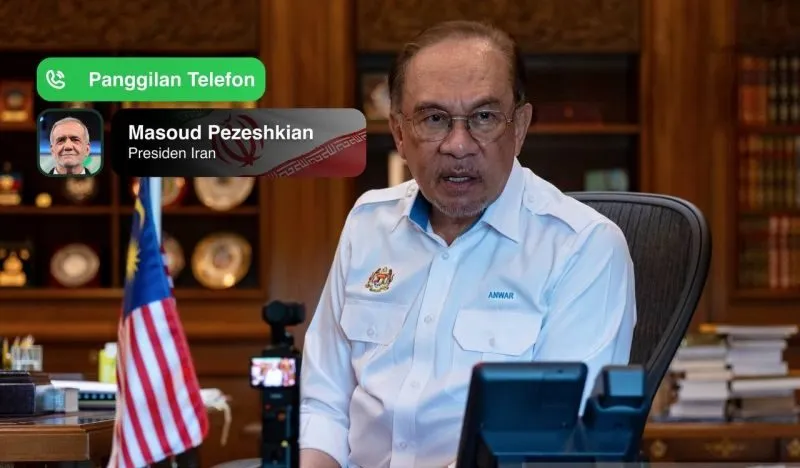 Anwar Ibrahim Klaim Diplomasi Telepon dengan Presiden Iran Bebaskan Tujuh Tanker Malaysia di Selat Hormuz