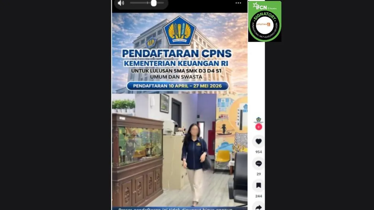 Daftar Hoaks yang Mencatut Kementerian dan Lembaga Negara: CPNS Kemenkeu, Hibah Kemenag, hingga Klaim Kemarau Terparah BMKG