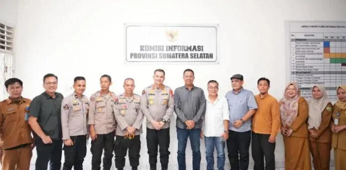Polda Sumsel Perkuat Keterbukaan Informasi Publik lewat Kerja Sama dengan Komisi Informasi