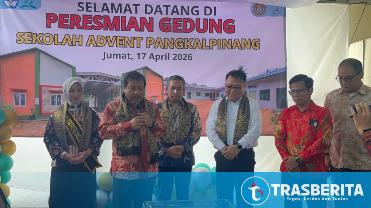 Wali Kota Pangkalpinang Resmikan Sekolah Advent, Soroti Kualitas Pendidikan dan Pembatasan Gadget Anak