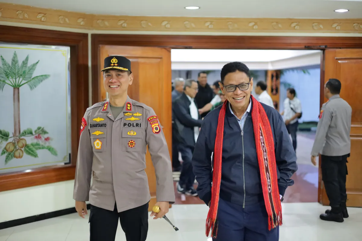 Kapolda Maluku Sambut Kunjungan Kerja Wamen ESDM Yuliot Tanjung di Ambon