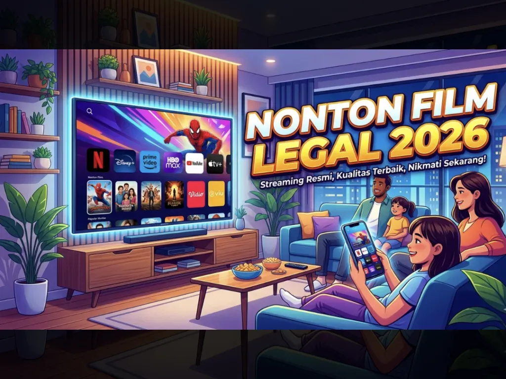 7 Platform Streaming Film Legal yang Aman untuk Ditonton pada 2026