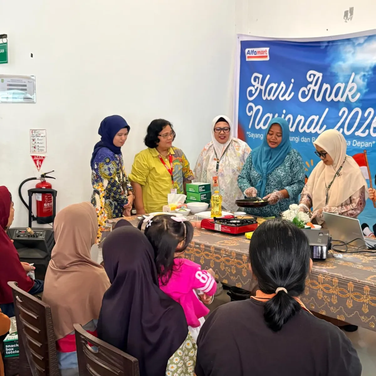 Alfamart Perkuat Program Satu Telur Sehari dengan Edukasi Gizi pada Peringatan Hari Anak Nasional