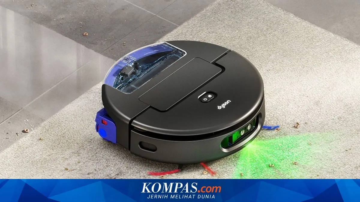 Dyson Spot+Scrub AI Resmi Masuk Indonesia, Dibanderol Rp 18,799 Juta