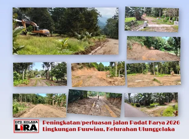 Proyek Jalan Padat Karya di Puwiau Disorot, Warga Minta Transparansi Anggaran dan Pelaksanaan