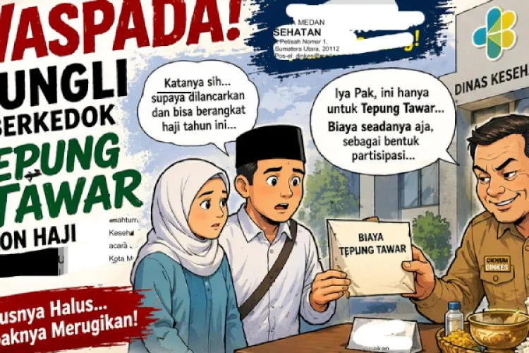 Dinkes Medan Batalkan Agenda Silaturahmi dan Tepung Tawar Calon Haji, Diduga Terkait Kutipan Dana