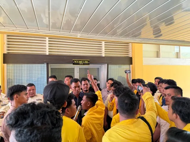 Mahasiswa Unilak Gelar Aksi, Soroti Infrastruktur dan Keterbukaan Informasi