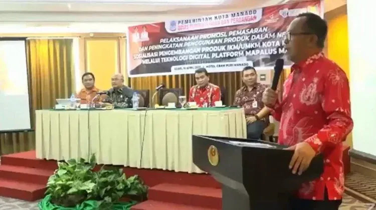 Pemkot Manado Luncurkan Aplikasi Mapalus Mart untuk Pemberdayaan UMKM
