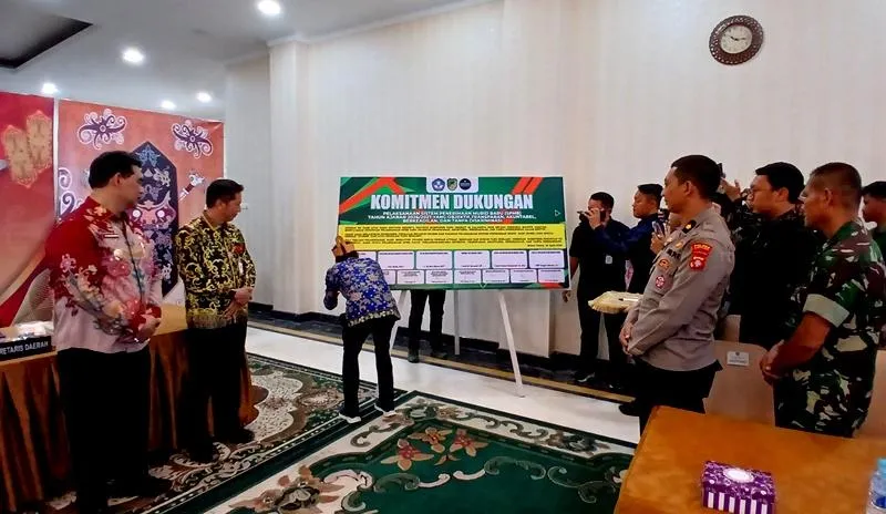 Pemkab Barito Utara Teken Pakta Integritas untuk SPMB 2026/2027 yang Transparan dan Berkeadilan