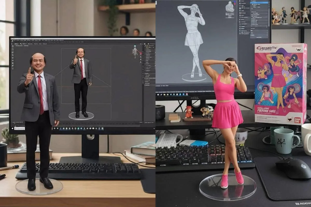 Sejumlah Artis Ikut Tren Foto Jadi Action Figure yang Viral di Media Sosial