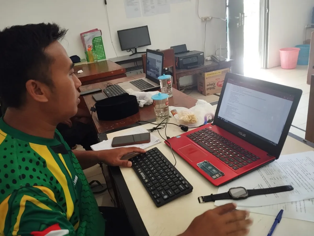 Penyuluh KUA Lumbir Catat Wakaf Tanah untuk Musala Lewat Aplikasi SIWAK