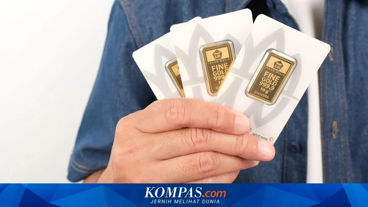 Harga Emas Antam di Pegadaian Turun, dan Kegelisahan Publik Ikut Bergeser