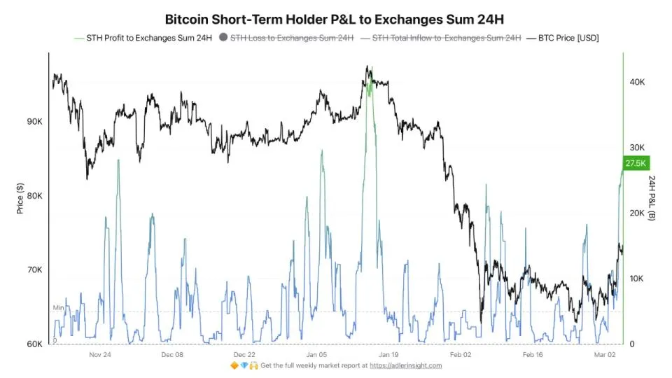 Bitcoin Turun ke Sekitar US$69.000 Usai Sentuh US$74.000, Trader Jangka Pendek Ambil Untung