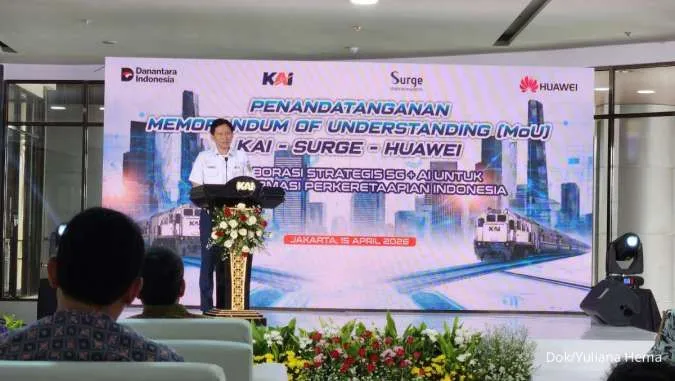 Surge (WIFI), Huawei, dan KAI Kerja Sama Terapkan Teknologi 5G+AI di Sistem Perkeretaapian