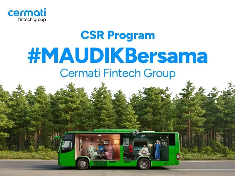 Cermati Fintech Group Gelar Program Mudik Gratis dari Jabodetabek ke Jateng dan Jatim pada 14 Maret 2026