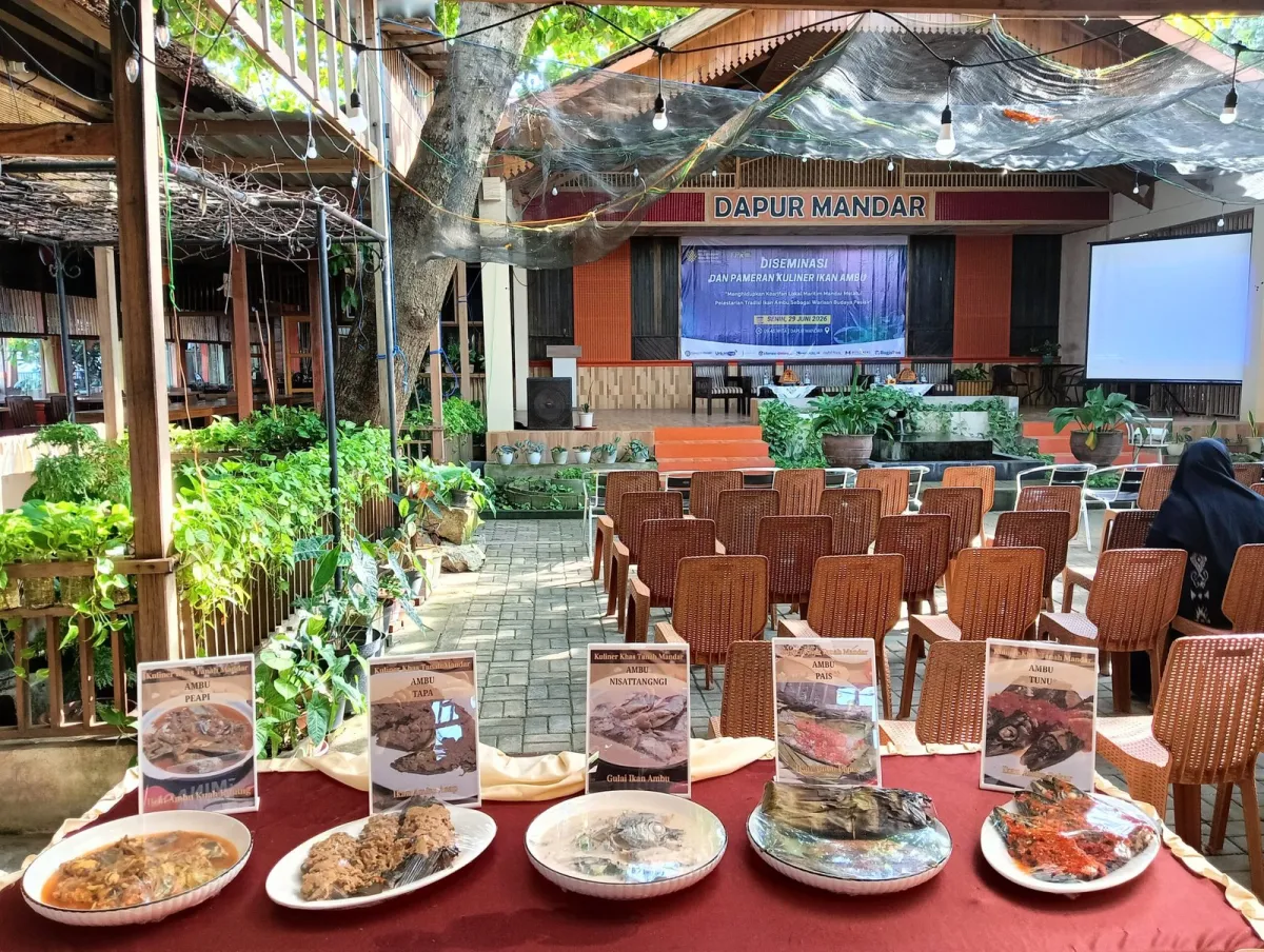 Diseminasi dan Pameran Kuliner Ikan Ambu di Majene Dorong Pelestarian Kearifan Maritim Mandar