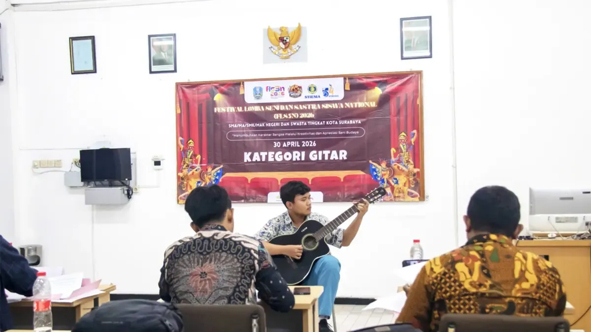 STIESIA Surabaya Tuan Rumah FLS3N 2026, Ratusan Pelajar Ikuti Ajang Seni dan Sastra