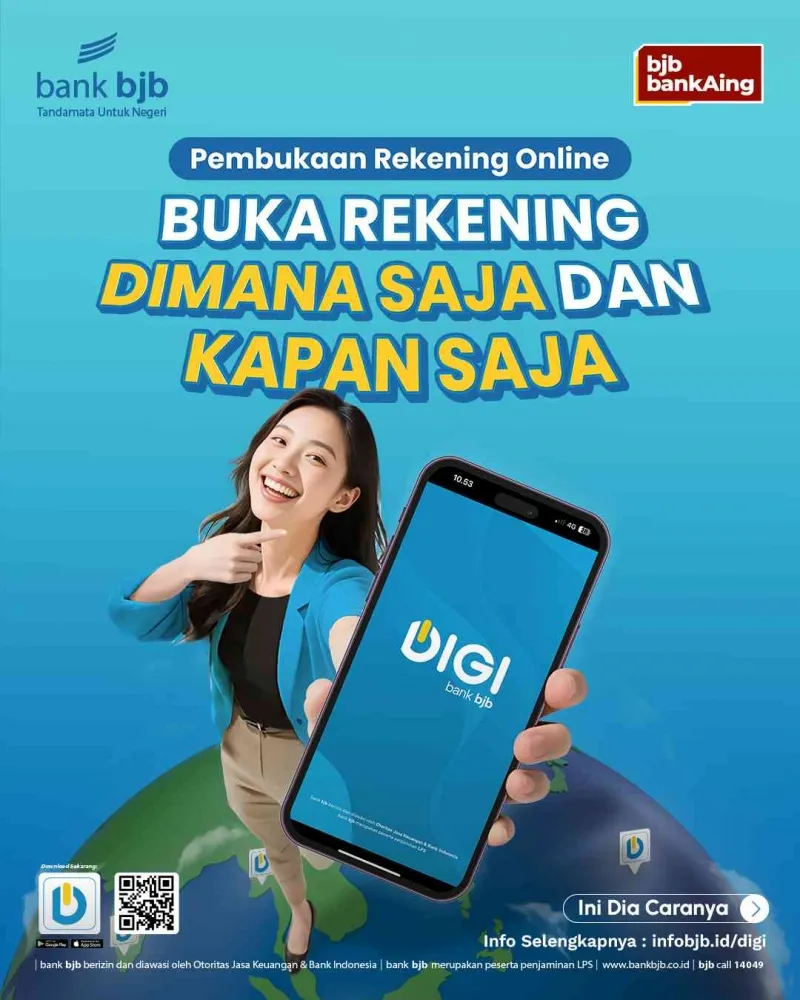 bank bjb Perluas Akses Layanan Digital lewat Aplikasi DIGI untuk Pembukaan Rekening Online