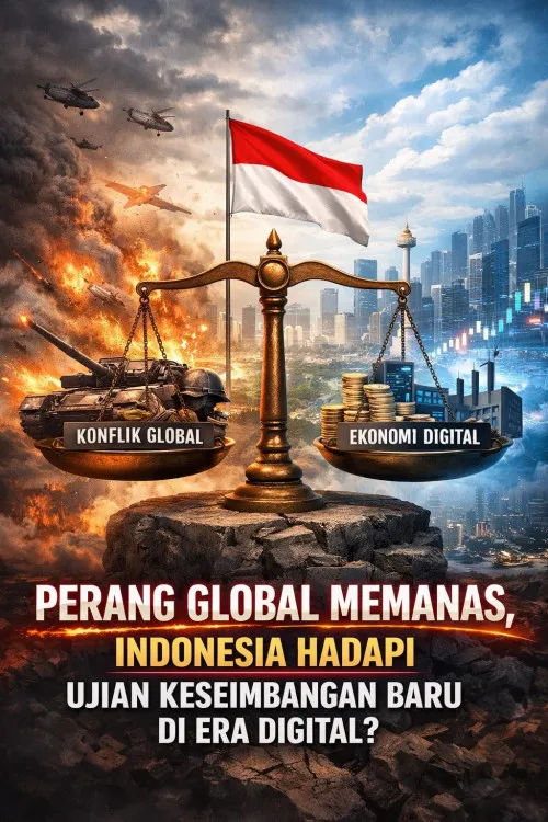 Konflik Global Memanas, Indonesia Diuji Menjaga Stabilitas dan Daya Saing di Era Digital