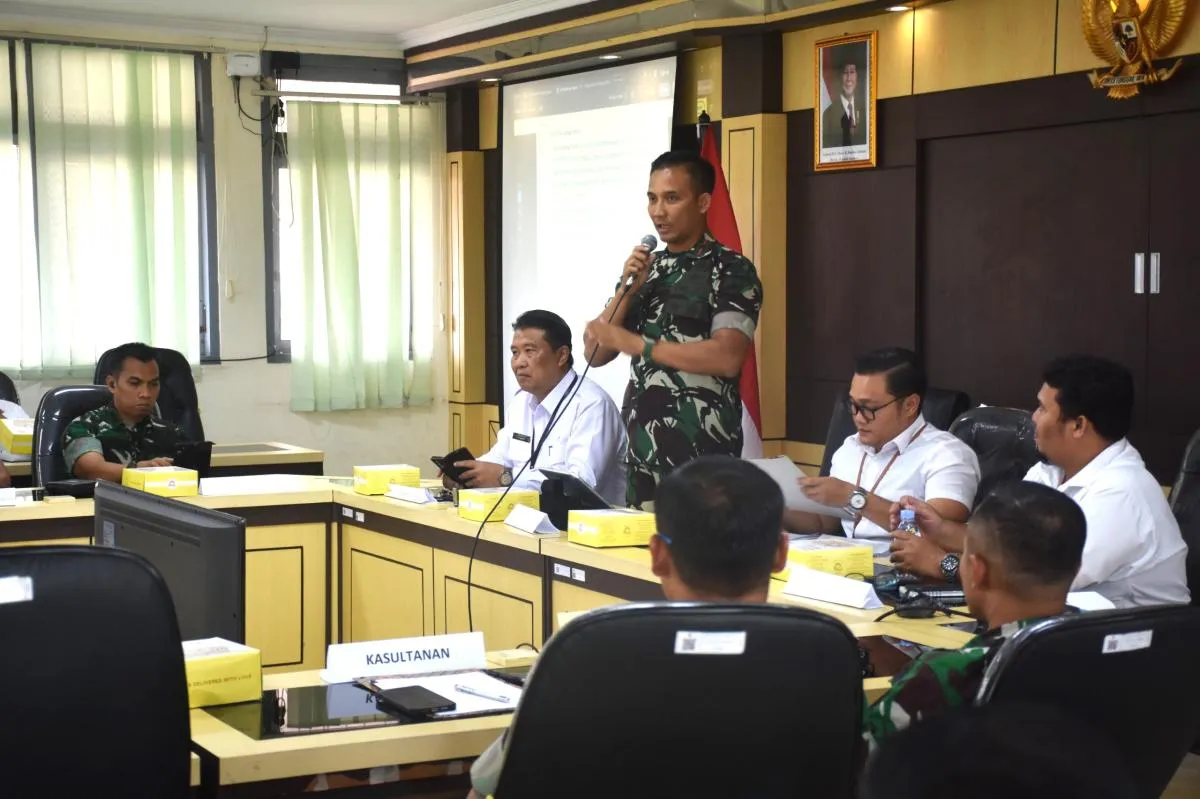 Danrem 072/Pamungkas dan Dispertaru DIY Gelar Rakor Percepatan Pembangunan Koperasi Merah Putih