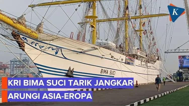 KRI Bima Suci Siap Berlayar ke Asia-Eropa untuk Misi Diplomasi dan Pembelajaran Astronomi