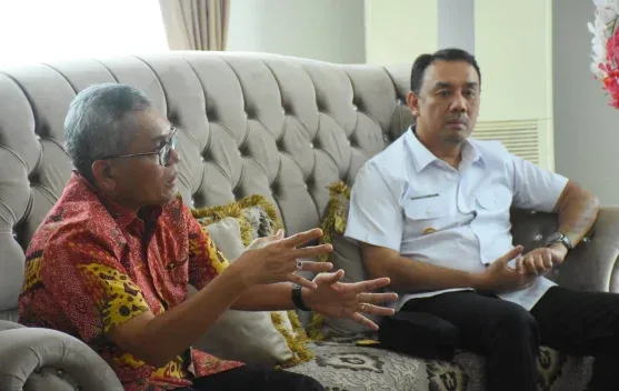 Kementerian ATR/BPN dan Wabup Agam Bahas Kesiapan Lahan untuk Pembangunan Huntap Korban Bencana