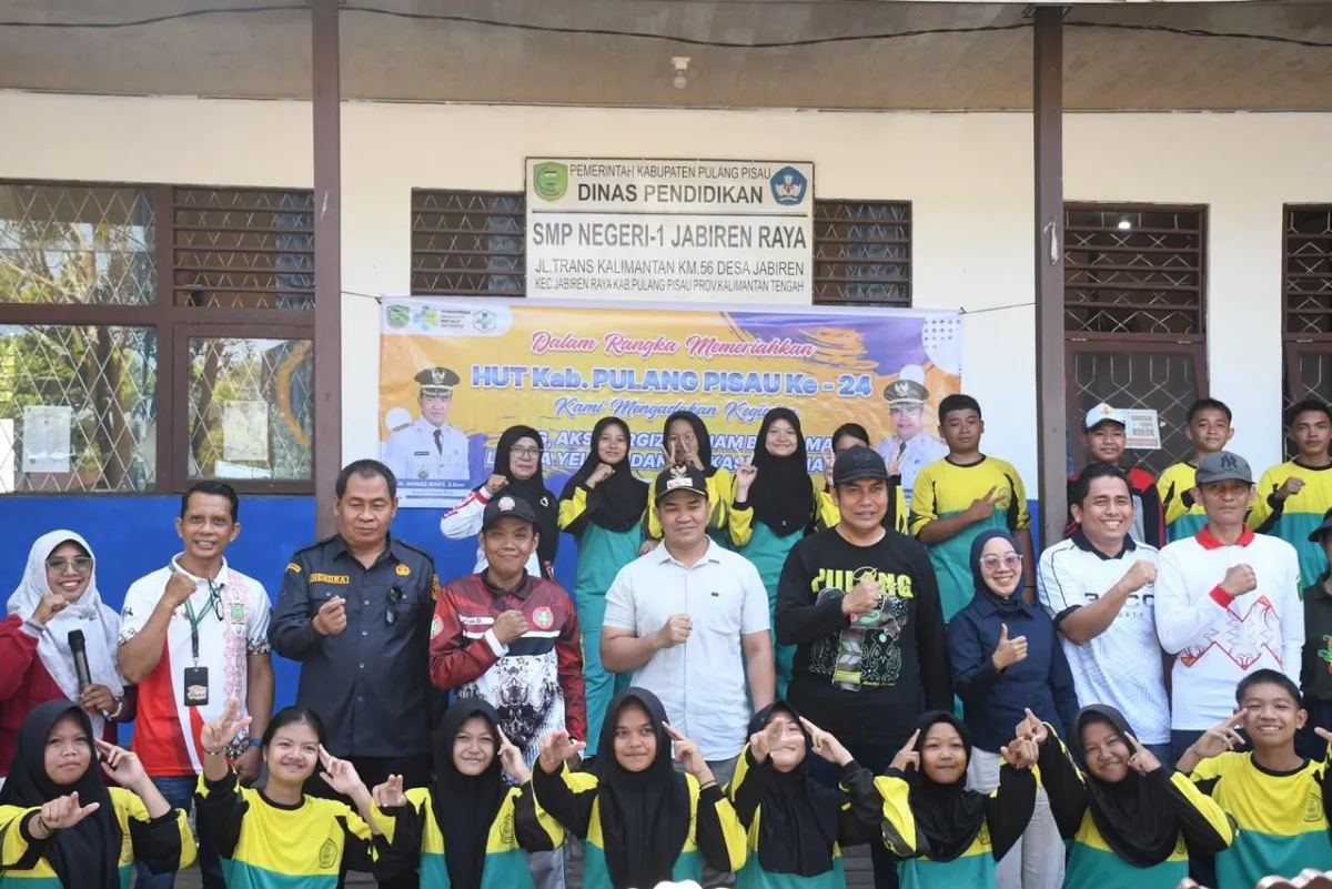 Dinkes Pulang Pisau Gelar Aksi Gizi dan Layanan Kesehatan di Jabiren Raya